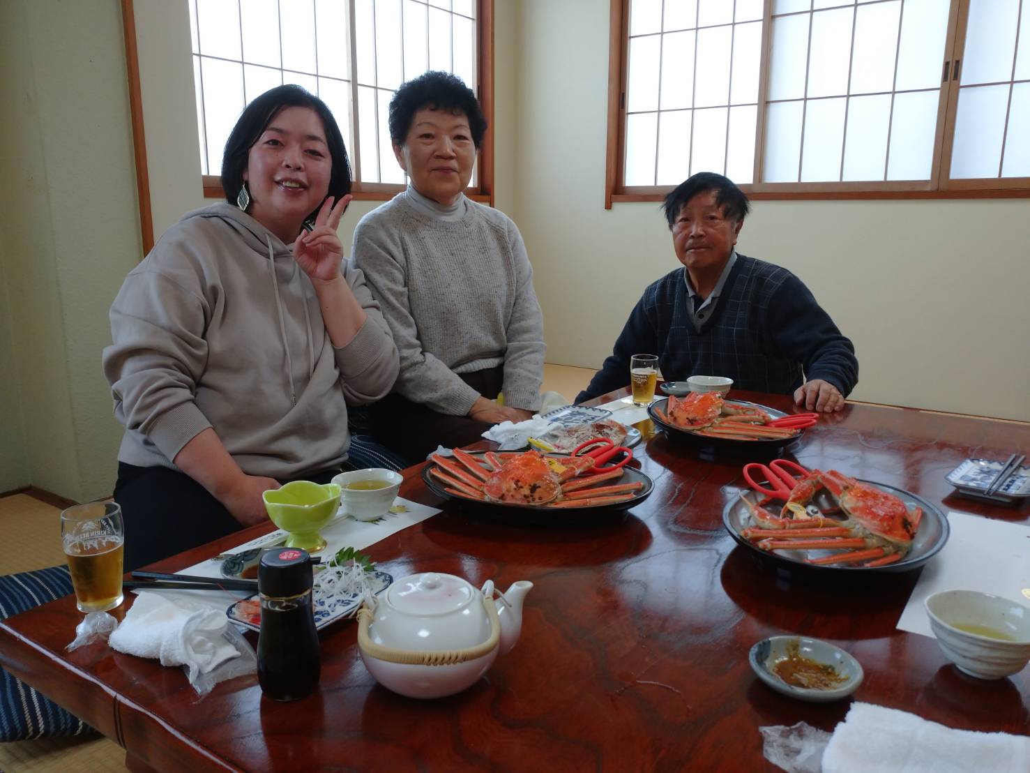 ご家族でお昼ご利用いただきましたありがとうございました