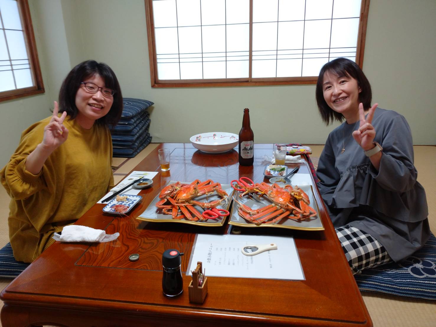 北海道よりお越しいただきご昼食でご利用いただきましたありがとうございました。