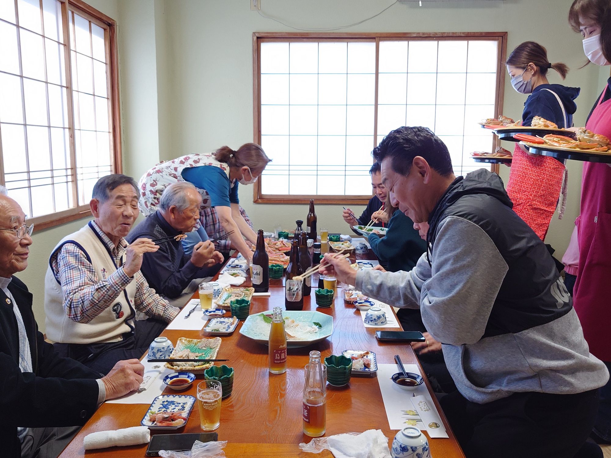 団体様でご昼食でご利用いただきましたありがとうございました